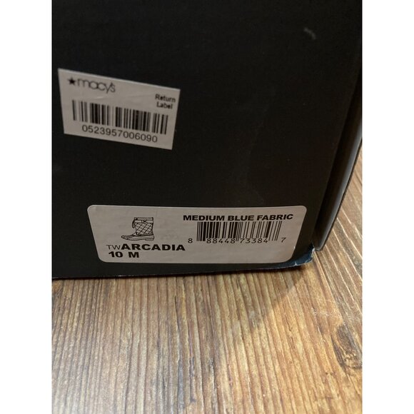 Tommy Hilfiger Arcadia Quilted Winter Duck Boots Black Navy Size 10M New In Box - Picture 7 of 7